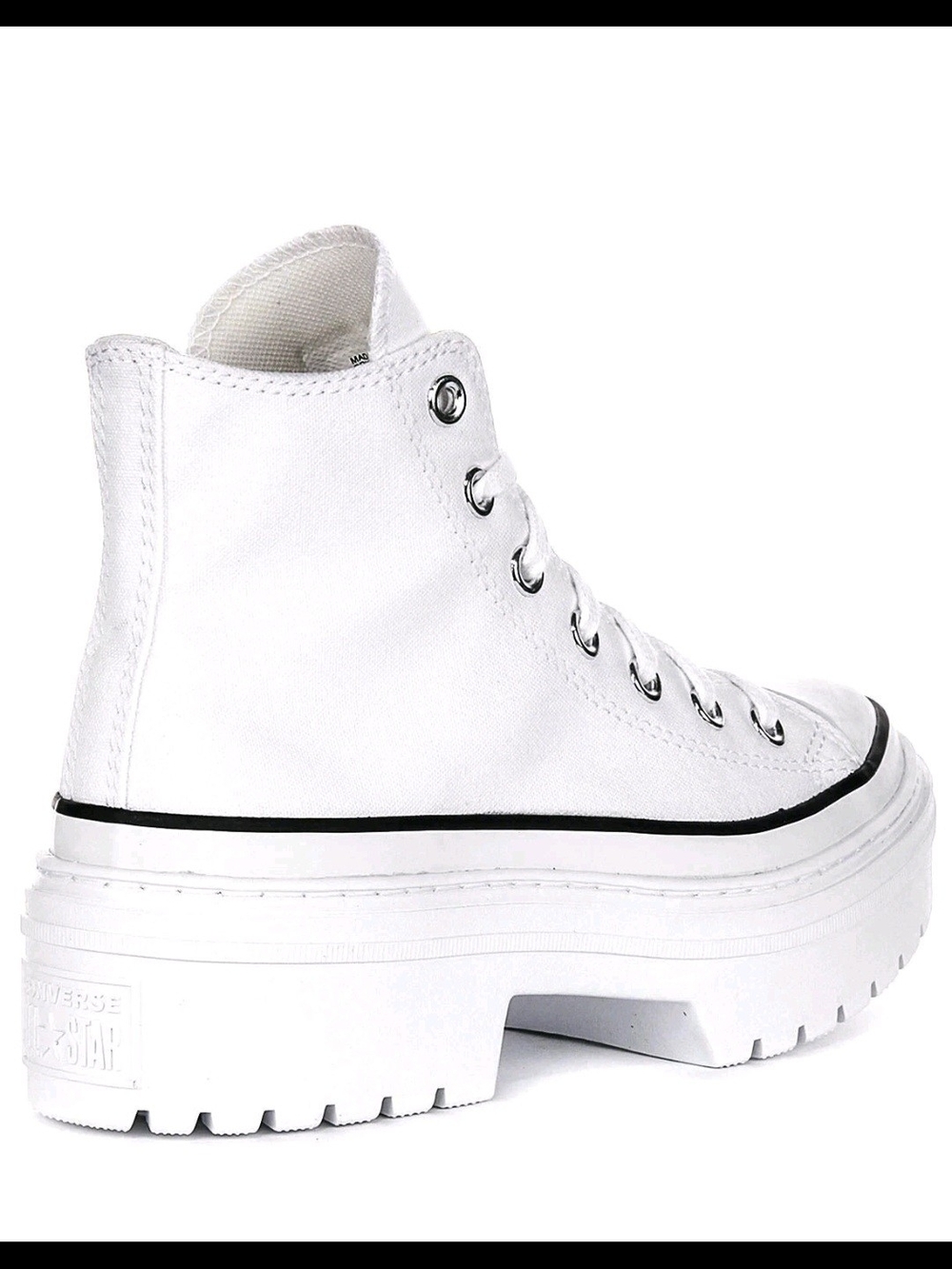 Converse Chuck Taylor All Star High Platform Women's 7.5 White - Picture 5 of 16